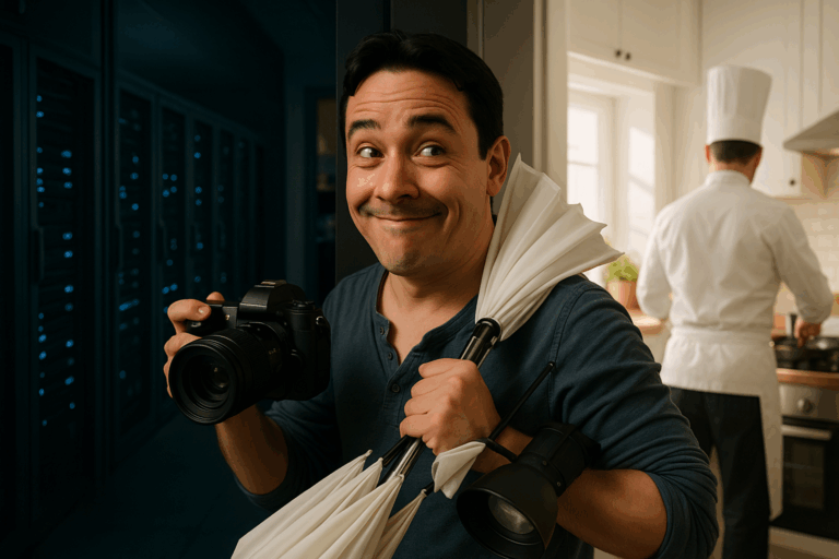 Premiers Pas d’un Photographe : De la Salle Serveur à la Cuisine Étoilée