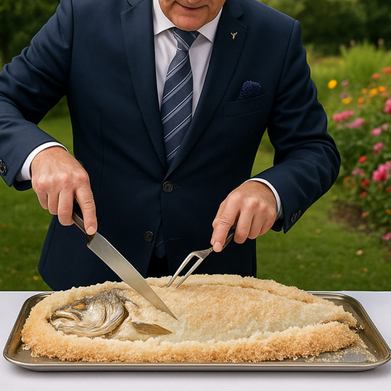 L’Art de la Découpe du Bar en Croûte de Sel : Un Savoir-Faire d’Exception signé Esteban Valle